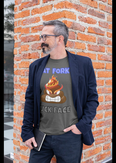 Bella + Canvas Unisex Jersey T-Shirt | 3001C Adult humor shirt poo Emoji flaming poo shirt rude saying dirty adult humor nasty saying