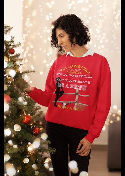 Champion 12 oz./lin. yd. Double Dry Eco Crew | S600 Yellowstone adult humor sweatshirt Yellowstone Dutton ranch  Beth Dutton ranch