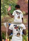 Bella + Canvas Unisex Jersey T-Shirt | 3001C Hulk mussel shirt with mickey on the back adult humor mickey kids shirt