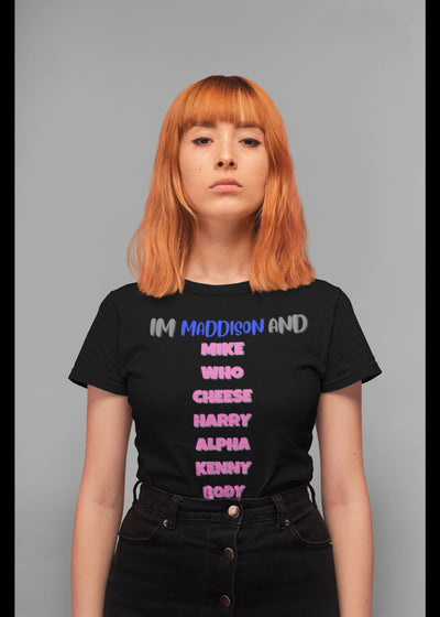 Bella + Canvas Unisex Jersey T-Shirt | 3001C Custom name shirt personalized name shirt adult humor dirty adult humor silly saying
