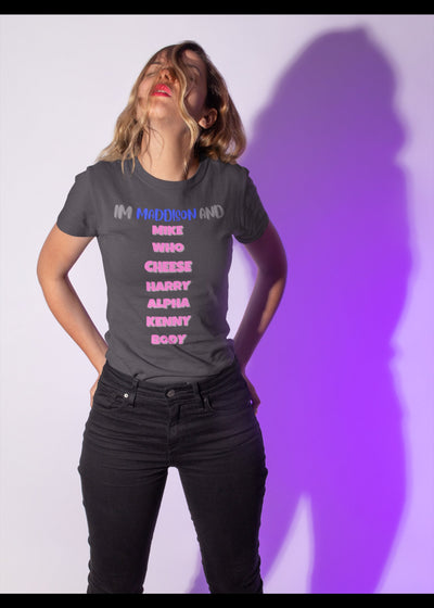 Bella + Canvas Unisex Jersey T-Shirt | 3001C Custom name shirt personalized name shirt adult humor dirty adult humor silly saying