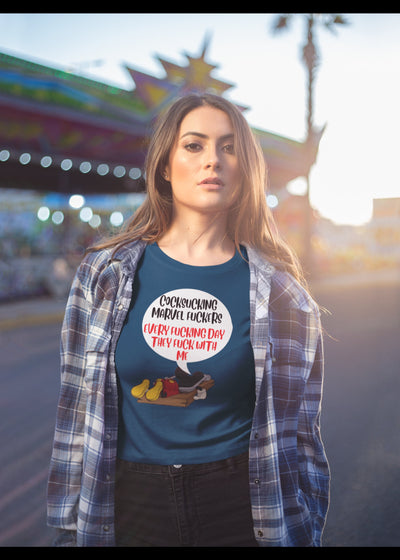 Bella + Canvas Unisex Jersey T-Shirt | 3001C Micky mouse trap Marvel fuck shirt adult humor fuck shirt super hero