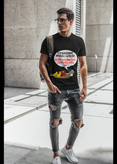 Bella + Canvas Unisex Jersey T-Shirt | 3001C Micky mouse trap Marvel fuck shirt adult humor fuck shirt super hero