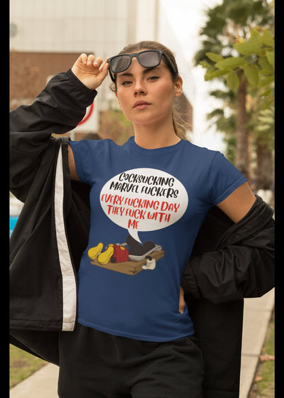 Bella + Canvas Unisex Jersey T-Shirt | 3001C Micky mouse trap Marvel fuck shirt adult humor fuck shirt super hero