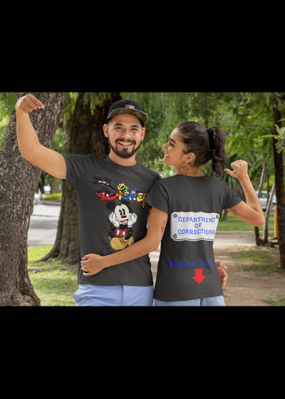 Bella + Canvas Unisex Jersey T-Shirt | 3001C Mickey shirt mickey Dept of corrections Prison wallet shirt adult humor shirt