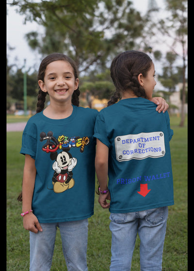 Bella + Canvas Unisex Jersey T-Shirt | 3001C Mickey shirt mickey Dept of corrections Prison wallet shirt adult humor shirt