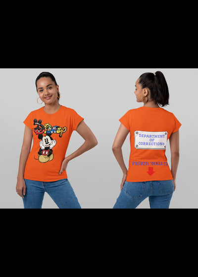 Bella + Canvas Unisex Jersey T-Shirt | 3001C Mickey shirt mickey Dept of corrections Prison wallet shirt adult humor shirt
