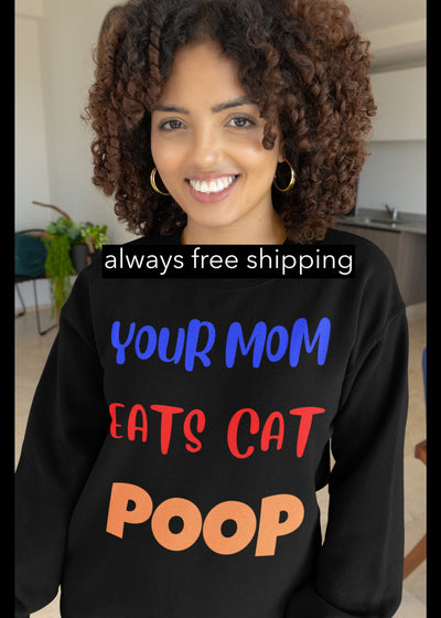 Champion 12 oz./lin. yd. Double Dry Eco Crew | S600 Adult humor mom joke sweatshirt adult humor funny adult humor silly adult humor