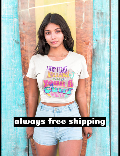 Bella + Canvas Unisex Jersey T-Shirt | 3001C cunt shirt cunt fight twat waffle pussy shirt adult humor pussy adult humor
