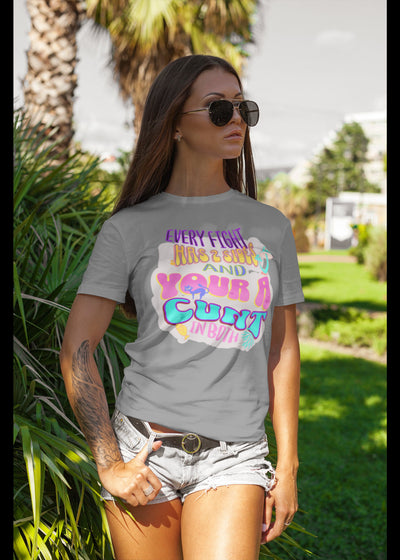 Bella + Canvas Unisex Jersey T-Shirt | 3001C cunt shirt cunt fight twat waffle pussy shirt adult humor pussy adult humor