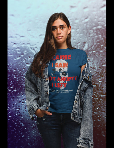 Gildan Adult Softstyle 7.5 oz./lin. yd. T-Shirt | G640 Unisex Anxiety shirt I have Axniety