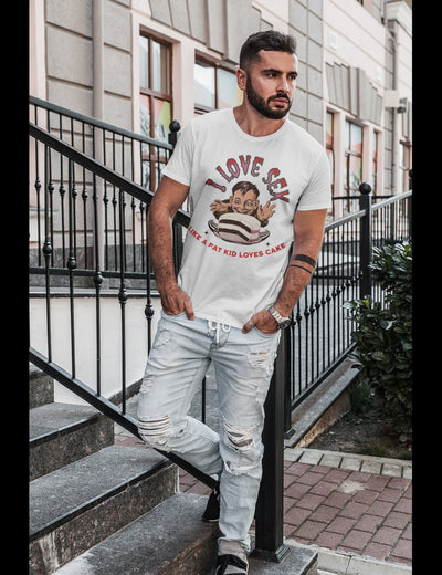 Gildan Adult Softstyle 7.5 oz./lin. yd. T-Shirt | G640 If you love Sex like a fat kid loves cake then this shirt for you
