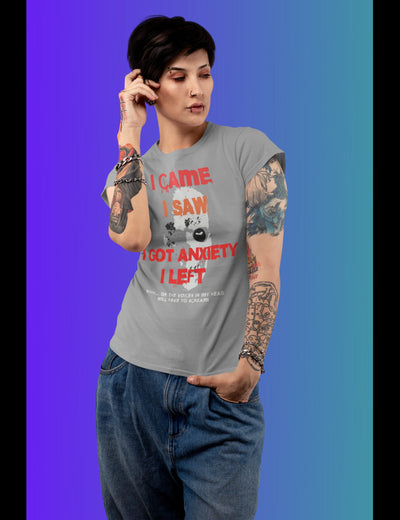 Gildan Adult Softstyle 7.5 oz./lin. yd. T-Shirt | G640 Unisex Anxiety shirt I have Axniety