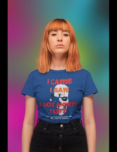 Gildan Adult Softstyle 7.5 oz./lin. yd. T-Shirt | G640 Unisex Anxiety shirt I have Axniety