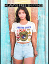 Bella + Canvas Unisex Jersey T-Shirt | 3001 Party's over shirt no fun allowed fun police