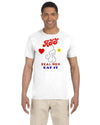 Gildan Adult Softstyle 7.5 oz./lin. yd. T-Shirt | G640 Real Men Eat Ass shirt adult Humor eat ass