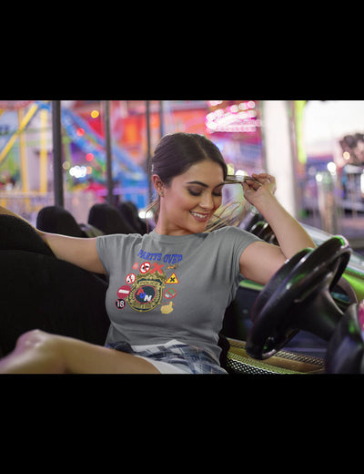 Bella + Canvas Unisex Jersey T-Shirt | 3001 Party's over shirt no fun allowed fun police