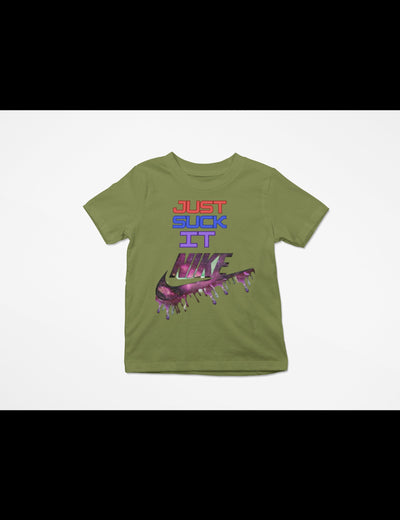 Gildan Adult Heavy Cotton 8.8 oz./lin. yd. T-Shirt | G500 Just suck it shirt with a swoosh on it will be going fast this summer Adult humor