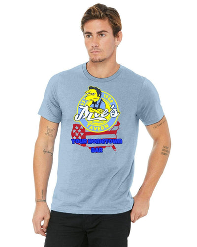 Bella + Canvas Unisex Jersey T-Shirt | 3001C Moe's Tavern Simpson's shirt homers favorite bar cartoon bar shirt homer Simpson