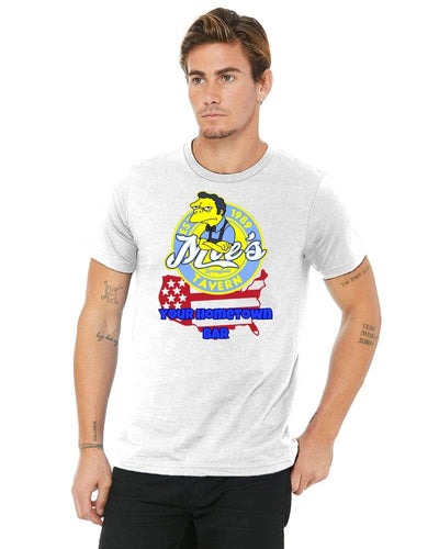 Bella + Canvas Unisex Jersey T-Shirt | 3001C Moe's Tavern Simpson's shirt homers favorite bar cartoon bar shirt homer Simpson