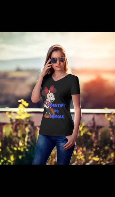 Bella + Canvas Unisex Jersey T-Shirt | 3001C I identify as a female proud female shirt 100 percent female unisex shirt