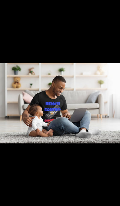 Bella + Canvas Unisex Jersey T-Shirt | 3001C Remote control commander unisex tee shirt puts you in control remote master