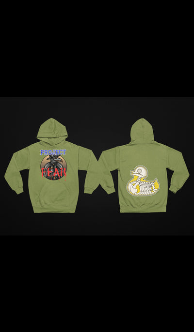 Gildan Adult Heavy Blend 13.3 oz./lin. yd., 50/50 Hood | G185 Project Fear Plauge Doctor Ducktor unisex hoodie