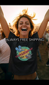 Bella + Canvas Unisex Jersey T-Shirt | 3001C Itchy and Scratchy show T shirt The Simpsons Bart and Lisa Simpson