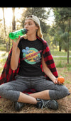 Bella + Canvas Unisex Jersey T-Shirt | 3001C Itchy and Scratchy show T shirt The Simpsons Bart and Lisa Simpson