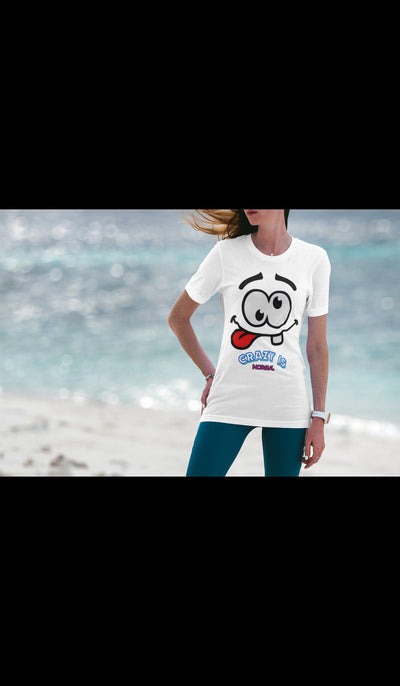 Gildan Adult Softstyle 7.5 oz./lin. yd. T-Shirt | G640 Crazy is the new normal unisex t shirt great gift for any occasion.