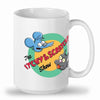 Tall glossy ceramic mug Dishwasher safe Itchy and Scratchy mug great Xmas gift Simpsons cartoon mug Simpsons pop culture