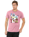 Bella + Canvas Unisex Jersey T-Shirt | 3001C Christmas party shirt with Jack Skellington ,Frosty the Snowman, The Grinch, Abominable