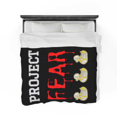 Velveteen Plush Blanket Project fear blankie destination fear spin off show utube paranormal show