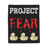 Velveteen Plush Blanket Project fear blankie destination fear spin off show utube paranormal show