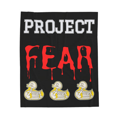 Velveteen Plush Blanket Project fear blankie destination fear spin off show utube paranormal show