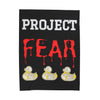 Velveteen Plush Blanket Project fear blankie destination fear spin off show utube paranormal show