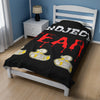 Velveteen Plush Blanket Project fear blankie destination fear spin off show utube paranormal show