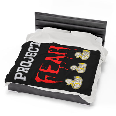 Velveteen Plush Blanket Project fear blankie destination fear spin off show utube paranormal show