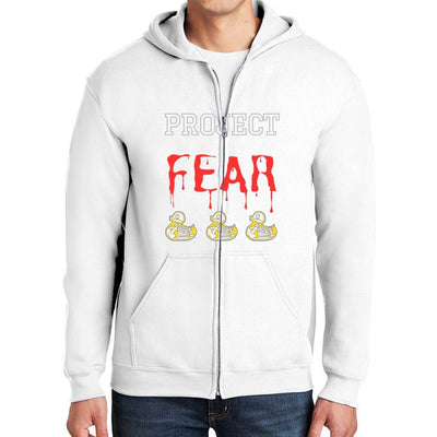 Unisex Heavy Blend Full-Zip Hooded Sweatshirt Project fear full zipped hoodie