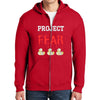 Unisex Heavy Blend Full-Zip Hooded Sweatshirt Project fear full zipped hoodie