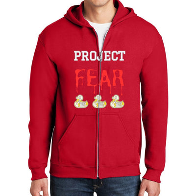 Unisex Heavy Blend Full-Zip Hooded Sweatshirt Project fear full zipped hoodie