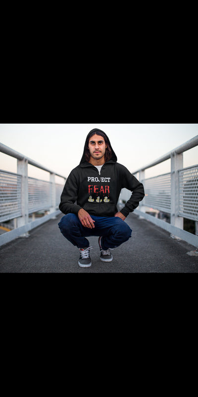 Unisex Heavy Blend Full-Zip Hooded Sweatshirt Project fear full zipped hoodie