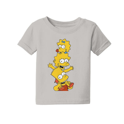 Infant Fine Jersey Tee Simpsons Itchy and Scratchy baby tee Bart Simpson Lisa Simpson Maggie Simpson Marge Simpson shirt Simpson cartoon
