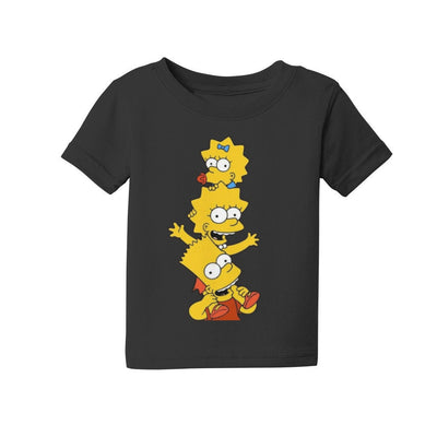Infant Fine Jersey Tee Simpsons Itchy and Scratchy baby tee Bart Simpson Lisa Simpson Maggie Simpson Marge Simpson shirt Simpson cartoon