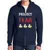 Unisex Heavy Blend Full-Zip Hooded Sweatshirt Project fear full zipped hoodie