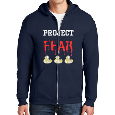 Unisex Heavy Blend Full-Zip Hooded Sweatshirt Project fear full zipped hoodie