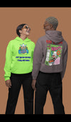 Unisex Heavy Blend Hooded Sweatshirt Krusty the Clown the Simpsons show Bart and Lisa Krusty o's cereal Homer and Marge