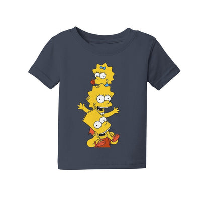 Infant Fine Jersey Tee Simpsons Itchy and Scratchy baby tee Bart Simpson Lisa Simpson Maggie Simpson Marge Simpson shirt Simpson cartoon