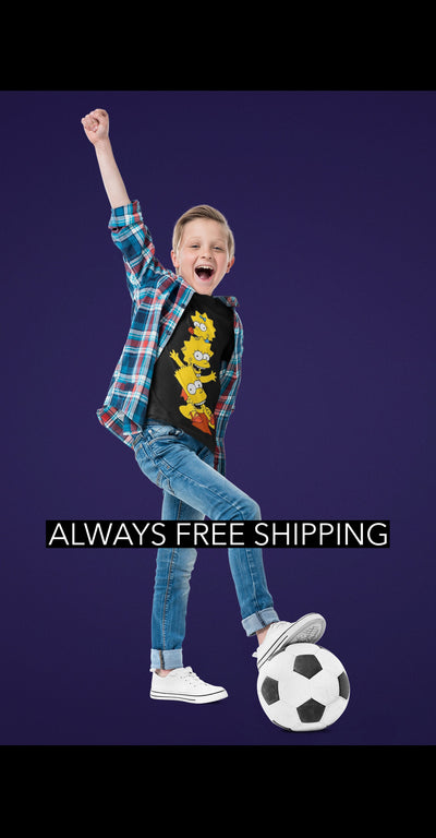 Infant Fine Jersey Tee Simpsons Itchy and Scratchy baby tee Bart Simpson Lisa Simpson Maggie Simpson Marge Simpson shirt Simpson cartoon