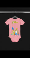 Infant Baby Rib Bodysuit Simpson baby body suit Simpson cartoon Bart and Lisa and Maggie Simpson clothes
